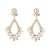 earrings super claw chain occidental style earrings lady fully-jewelled rhombus flowers earring exaggerating 