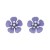 summer Alloy embed Pearl earrings flowers ear stud woman elegant occidental style Earringearrings