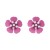 summer Alloy embed Pearl earrings flowers ear stud woman elegant occidental style Earringearrings
