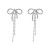earrings super claw chain occidental style earrings woman fully-jewelled bow zircon tassel Earring bride