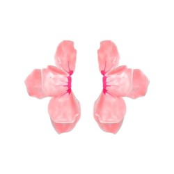 summer Alloy enamel flowers earrings occidental style exaggerating Earring wom..