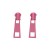 summer new fashionins wind zipper earrings Alloy ear stud woman occidental style