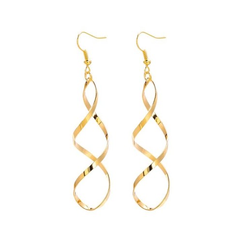 summer Alloy earrings occidental style Earring woman trend brief Metalearrings