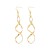 summer Alloy earrings occidental style Earring woman trend brief Metalearrings