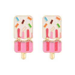 summer day wind shape earrings occidental style Earring woman Alloy enamelearr..