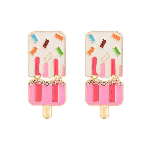 summer day wind shape earrings occidental style Earring woman Alloy enamelearrings