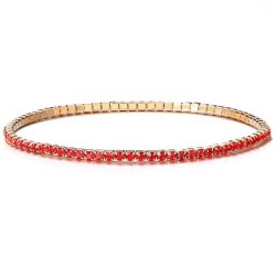 occidental style temperament mosaic colorful diamond bracelet creative brief m..