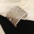 occidental style multilayer hollow twining bangle super samll fashion day woman