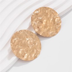 occidental style  geometry three layer flowers ear stud  ins wind Irregular ea..