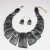   occidental style exaggerating retro personality necklace earrings set lady