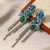  occidental style exaggerating Bohemian style fashion super high-end elegant tassel earrings Earring