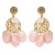 same style occidental style geometry resin long style earrings woman Shells pendant high Earring