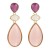 same style occidental style geometry resin long style earrings woman Shells pendant high Earring