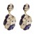 occidental style Alloy enamel flower earrings temperament personality all-Purpose flowers Earrings silver earrings