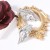 summer occidental style Irregular fashion wind Alloy leaves ear stud       exaggerating creative trend style