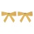 E occidental style temperamentins wind Metal bow ear stud  sweet lovely brief earrings woman