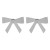 E occidental style temperamentins wind Metal bow ear stud  sweet lovely brief earrings woman