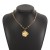 R high medium wind Metal textured ring  occidental style samll rose necklace ear stud