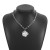 R high medium wind Metal textured ring  occidental style samll rose necklace ear stud