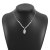  brief personality all-Purpose necklace  wind cross Pearl splice wind clavicle chain