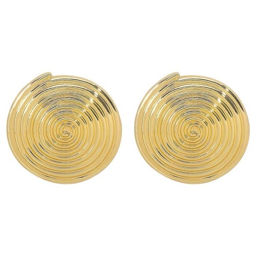 E occidental style geometry Alloy earrings  exaggerating personality retro ear stud