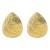 E occidental style  retro wind Shells pattern earrings woman samll Metal temperament ear stud