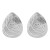 E occidental style  retro wind Shells pattern earrings woman samll Metal temperament ear stud