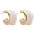 E occidental style brief resin Alloy earrings  retro geometry enamel personality day all-Purpose ear stud