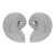 occidental style surface pendant  trend exaggerating geometry wind necklace