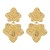 E fashionins wind leaf Alloy earrings woman  retro high leaves Earring