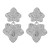 E fashionins wind leaf Alloy earrings woman  retro high leaves Earring