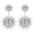 E occidental style exaggerating personality Earring  fashionins wind temperament Metal long style sun flower ear