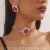  trend occidental style exaggerating geometry multilayer diamond color crystal ne