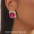  trend occidental style exaggerating geometry multilayer diamond color crystal ne