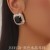  trend occidental style exaggerating geometry multilayer diamond color crystal ne