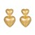 drop heart-shaped earrings earring briefinstemu ear studearring