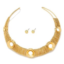  handmade surround hollow Collar retro necklace exaggerating