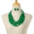 ethnic style geometry multilayer necklace earrings set banquetnecklace