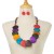 Africa customs beads sweater chain brief necklace earrings setnecklace
