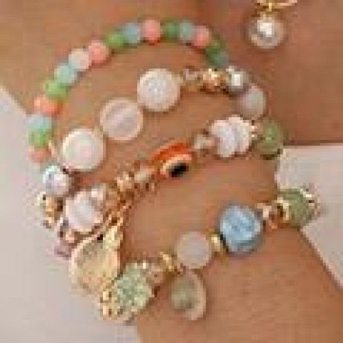 fashion concise Bohemia noble wind Shells multilayer gorgeous temperament lady bracelet