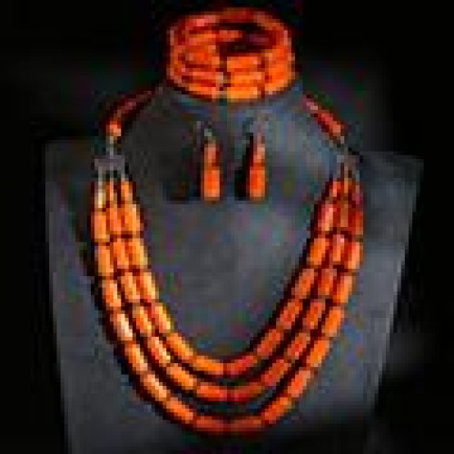 European and American fashion acrylic multi-layer beads Joker temperament ladies necklace