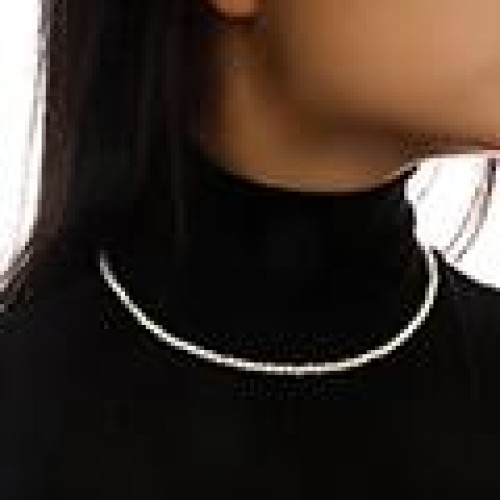  0.4cm1 fashion sweet OL Pearl personality ladies necklace