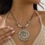 occidental styleins wind starfish  exaggerating Metal rose big love necklace set