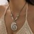 occidental styleins wind starfish  exaggerating Metal rose big love necklace set