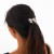 occidental style brief flowers leather bow Metal circle  sweetins elasticity rope head