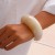occidental style  exaggerating Irregular translucent width surface bangle  personality Acrylic geometr