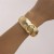 occidental style exaggerating Metal surface pattern width surface bangle woman punk wind openingracelet