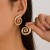 occidental style exaggerating Metal surface pattern width surface bangle woman punk wind openingracelet