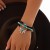 occidental style ethnic style retro imitate turquoise bracelet set personality more elements beads