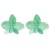 Acetate sheet exaggerating wind flowers earrings woman fresh high all-Purpose Earring woman